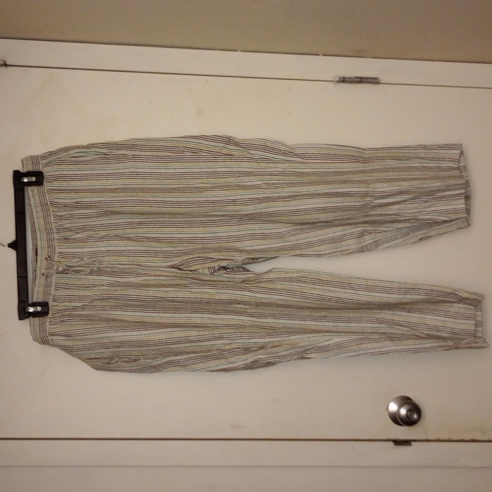 Multicolored Stripe Pants